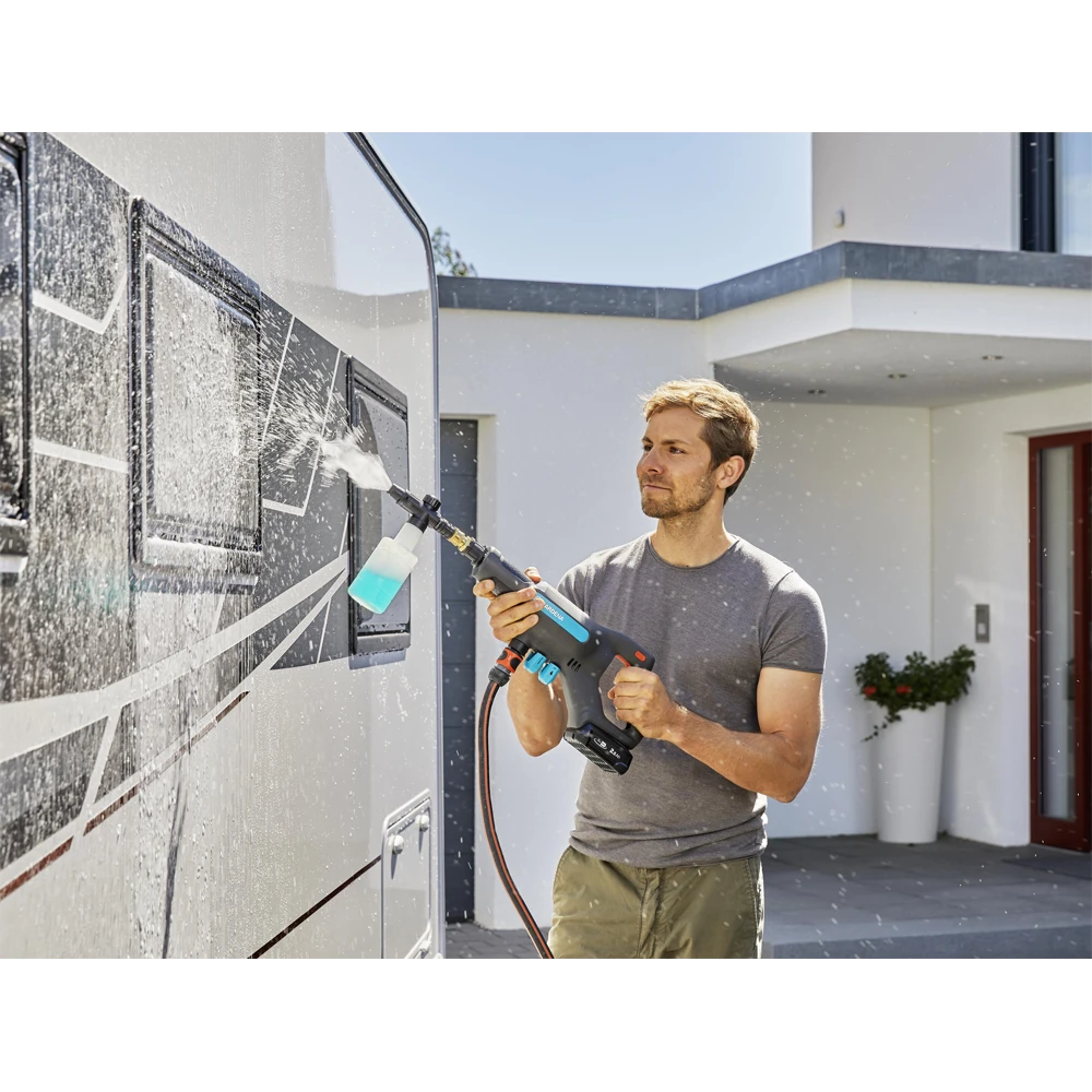 Accu Medium Drukreiniger AquaClean 24/18 V P4A Kant-en-klare Set - Gardena 10 Accu Medium Drukreiniger AquaClean 24/18 V P4A Kant-en-klare Set - Gardena - Afbeelding 10