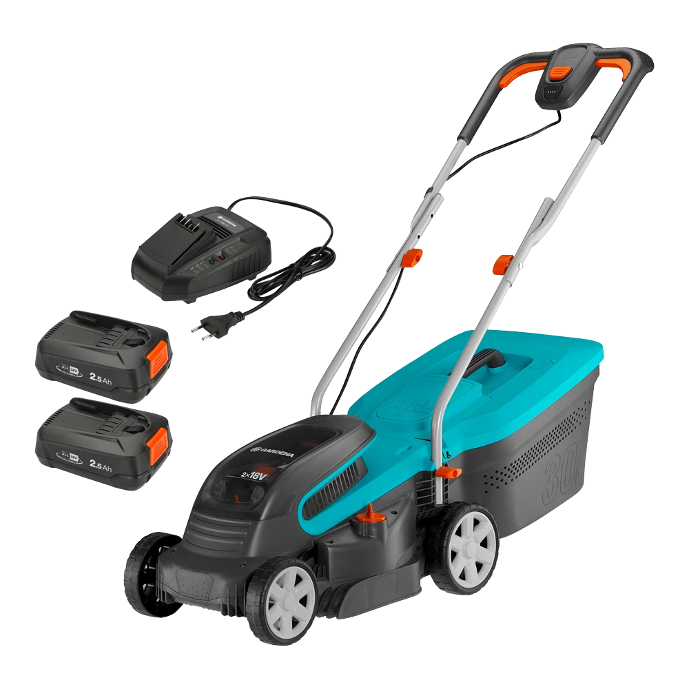 Accumaaier PowerMax 32/36V P4A Set - Gardena 1 Accumaaier PowerMax 32/36V P4A Set - Gardena