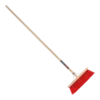 Bezem Kunststof Rood Incl. Steel 35 Cm - TalenTools