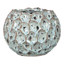 Bloempot Brussel - D19 X H15cm - Groen