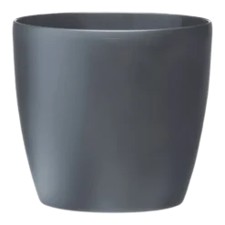 Bloempot Elho Brussels Rond 35cm - Met Wielen - Antraciet