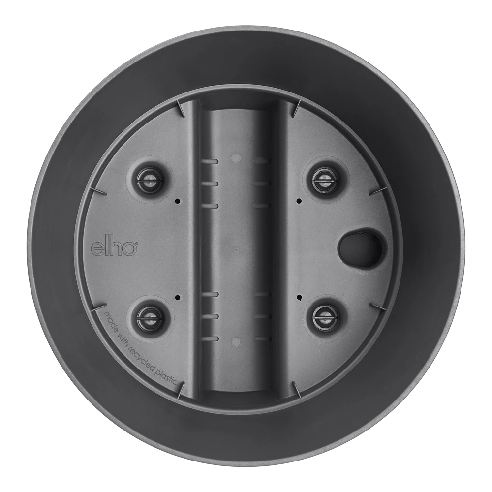 Bloempot Elho Greensense Aqua Care Rond - D43 X H34cm - Houtskoolgrijs - Afbeelding 3