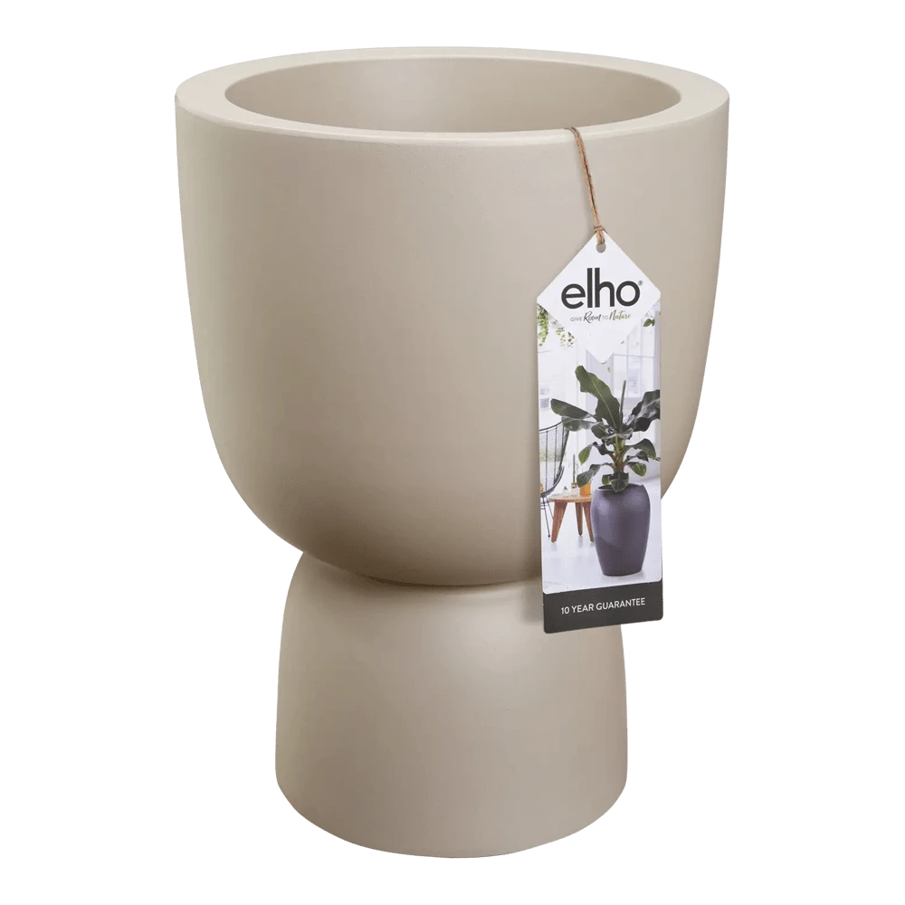 Bloempot Elho Pure Coupe - D35 X H49cm - Beige - Afbeelding 2