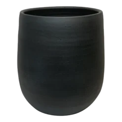 Bloempot Hamelton - D38 X H40cm - Mat Zwart