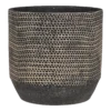 Bloempot Jack - D19,5 X H18,5cm - Zwart