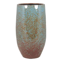 Bloempot Sepp Hoog - D18 X H35cm - Blauw