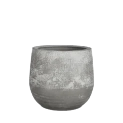 Bloempot Victor - H19 X D21cm - Grijs