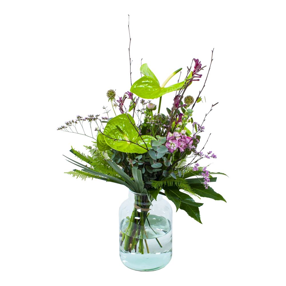 Boeket Anthurium Groot 1 Boeket Anthurium Groot