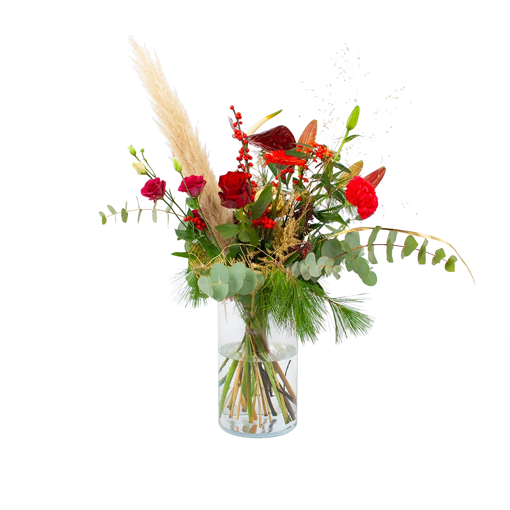 Boeket Winterse Pluim Groot 1 Boeket Winterse Pluim Groot