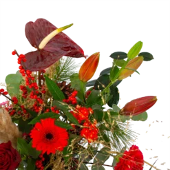 Boeket Winterse Pluim Klein -Biezen Winkel boeket winterse pluim boeketten 3 1