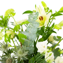 Boeket Wit Gebaar Middel 7 Boeket Wit Gebaar Middel -Biezen Winkel boeket wit gebaar boeketten 3