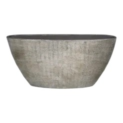 Bloempot Mira Ovaal - L73 X B17 X H36cm - Wit