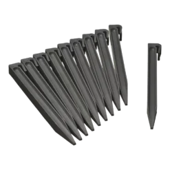 Borderrandpennen 26,7cm - 10 Stuks - Grijs - Nature