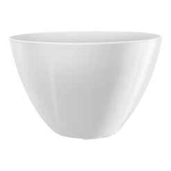 Bloempot Elho Brussels Diamond Ovaal Hoog 36cm - Wit