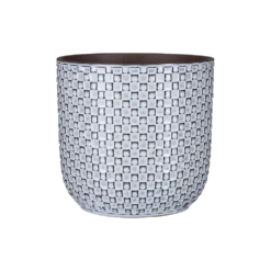 Bloempot Daan - D21.5 X H20.5cm - Blauw