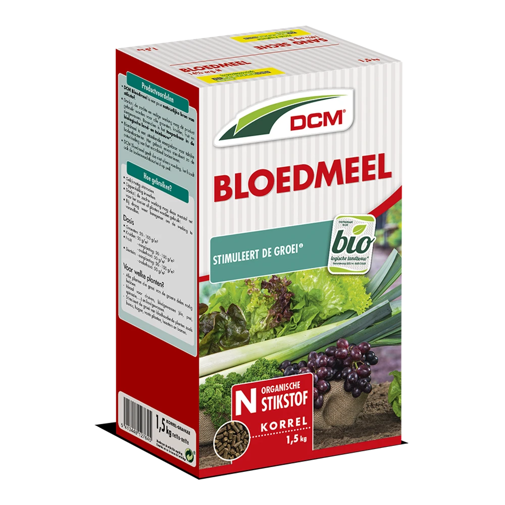 DCM Bloedmeel - 1,5kg - Tuinplanten Voeding 1 DCM Bloedmeel - 1,5kg - Tuinplanten Voeding