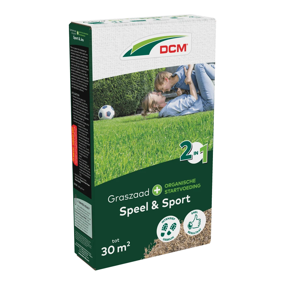 DCM Graszaad Plus Speel & Sport - 30m2 - 0,6kg - Graszaad 1 DCM Graszaad Plus Speel & Sport - 30m2 - 0,6kg - Graszaad