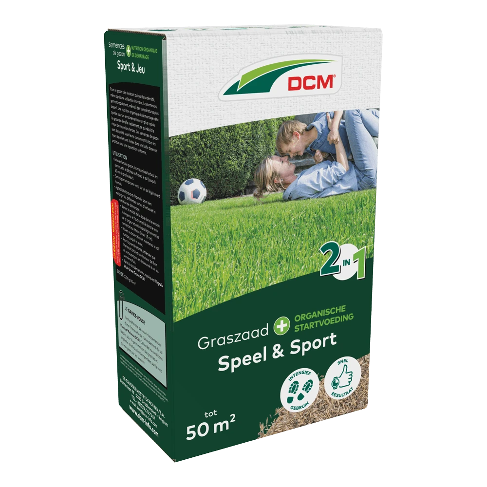 DCM Graszaad Plus Speel & Sport - 50m2 - 1kg - Graszaad 1 DCM Graszaad Plus Speel & Sport - 50m2 - 1kg - Graszaad