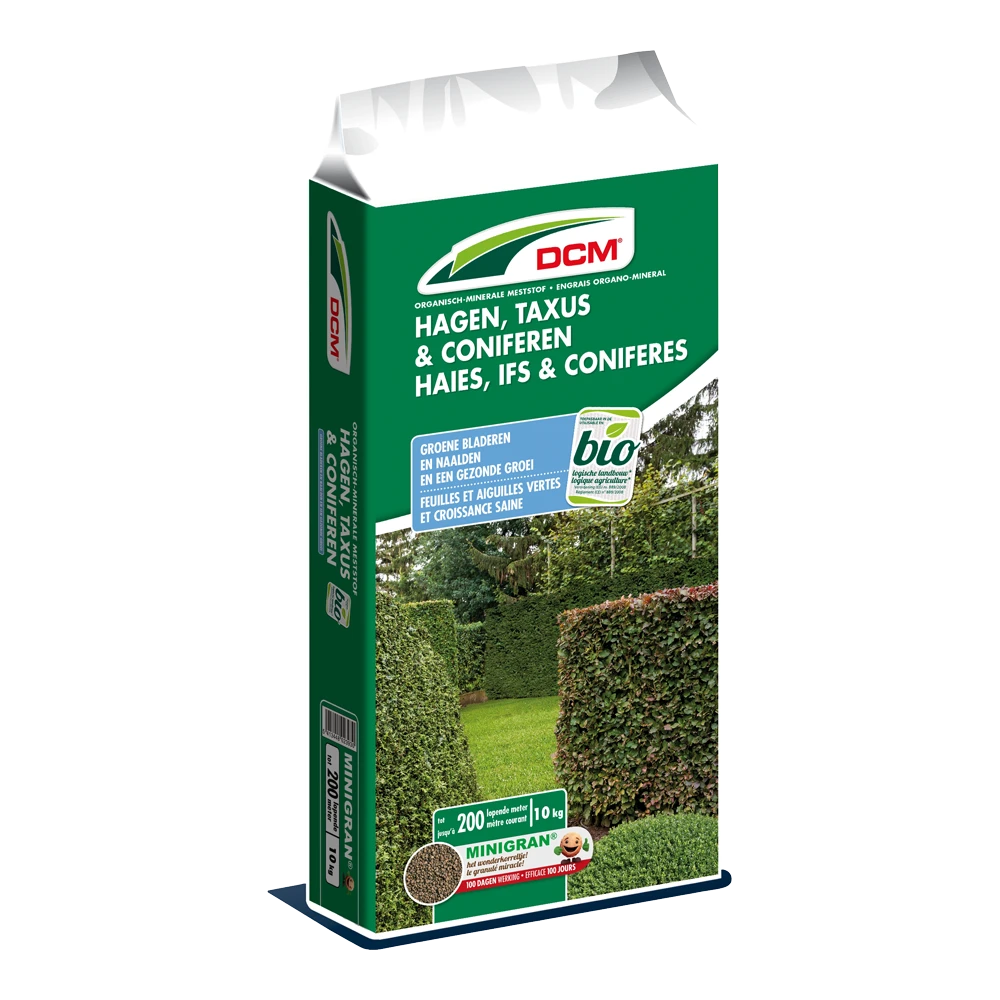DCM Meststof Hagen, Taxus & Coniferen - 10kg - Tuinplanten Voeding 1 DCM Meststof Hagen, Taxus & Coniferen - 10kg - Tuinplanten Voeding