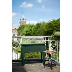 Elho Green Basics Kweektafel XXL 75cm - Blad Groen 7 Elho Green Basics Kweektafel XXL 75cm - Blad Groen -Biezen Winkel elho green basics kweektafel xxl 75cm blad groen 4