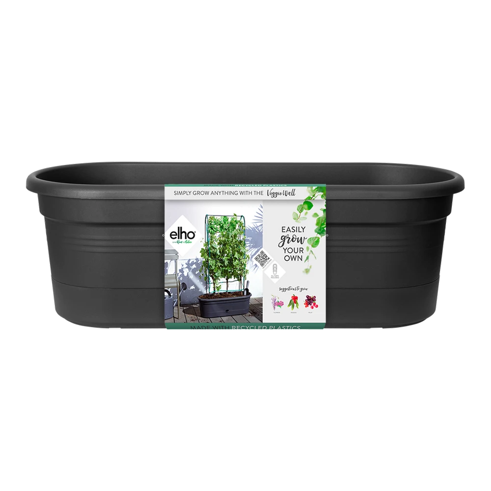 Elho Green Basics Veggie Wall 80cm - Living Black 2 Elho Green Basics Veggie Wall 80cm - Living Black - Afbeelding 2