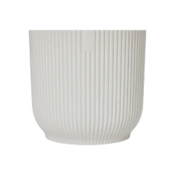 Bloempot Elho Vibes Fold Rond - D22 X H20cm - Zijdewit -Biezen Winkel elho vibes fold rond 22 wit d22 h20cm bloempot zijdewit 5 6