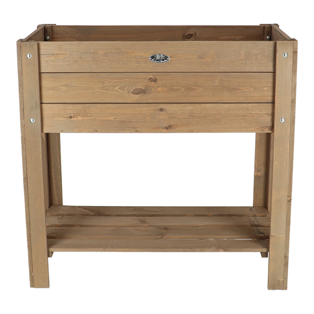 Esschert's Garden - Bruin Houten Kweektafel Met L Voet S 1 Esschert's Garden - Bruin Houten Kweektafel Met L Voet S