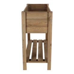 Esschert's Garden - Bruin Houten Kweektafel Met L Voet S 6 Esschert's Garden - Bruin Houten Kweektafel Met L Voet S -Biezen Winkel esschert s garden bruin houten kweektafel met l voet s 3