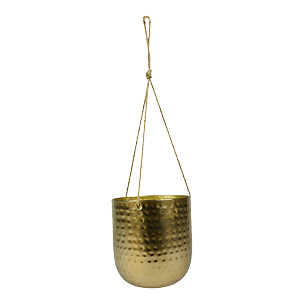 Hangpot Kody - D17 X H20cm - Goud 1 Hangpot Kody - D17 X H20cm - Goud