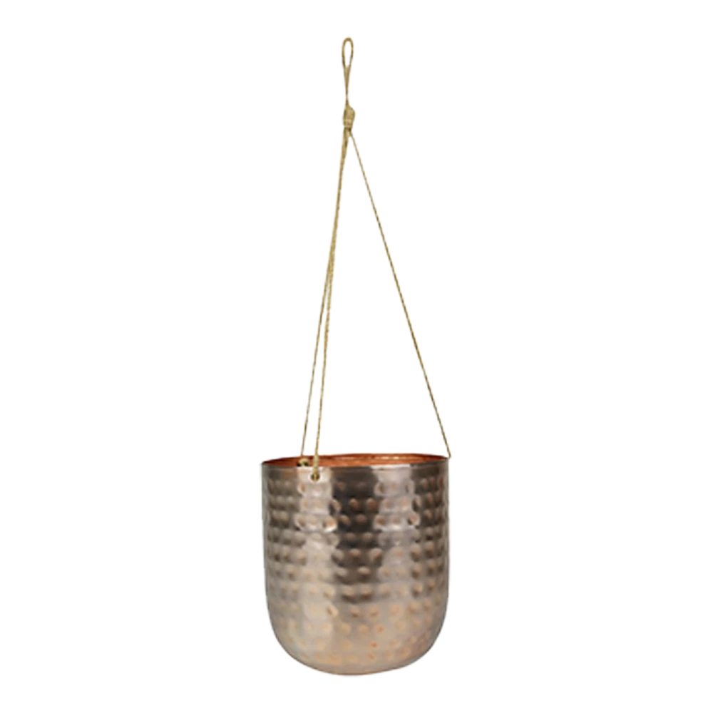 Hangpot Kody - D16 X H18cm - Rosu00e9 Goud 1 Hangpot Kody - D16 X H18cm - Rosu00e9 Goud