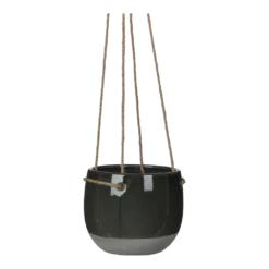 Hangpot Resa - D16,5 X H13,5cm - Donkergrijs
