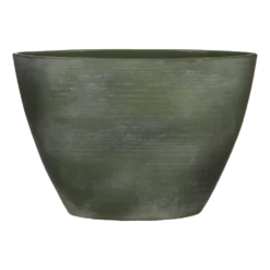 Bloempot Lester Ovaal - L40 X B20 X H27cm - Groen