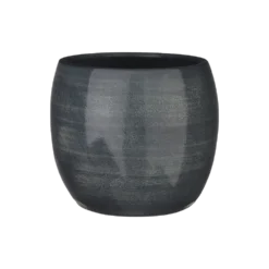 Bloempot Lester - D24 X H22cm - Donkerblauw