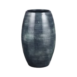 Bloempot Lester Hoog - D30 X H50cm - Donkerblauw