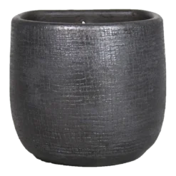 Muur Bloempot Mira - D18 X H16cm - Antraciet