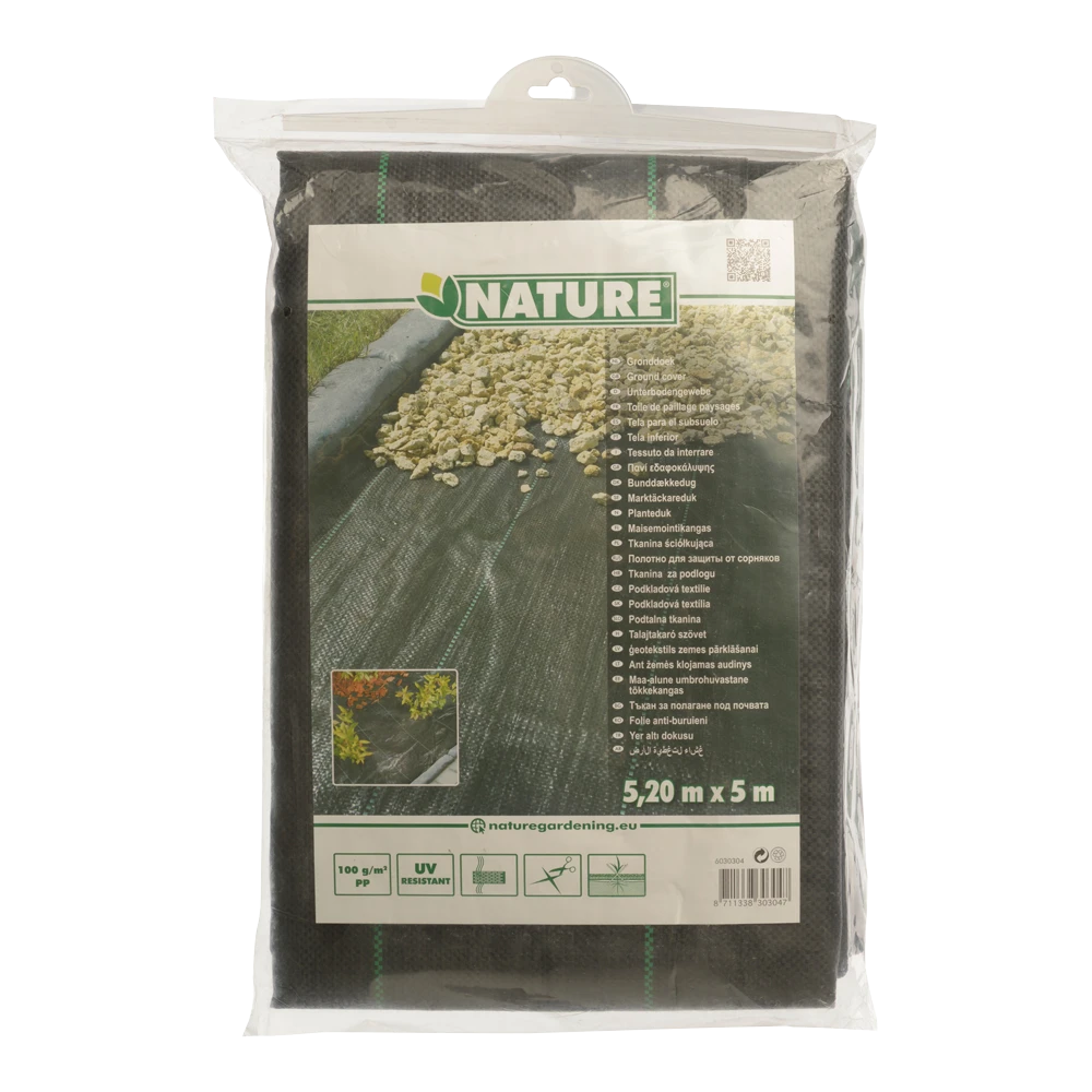 Nature - Gronddoek Zwart 5,20x5m 5 Nature - Gronddoek Zwart 5,20x5m - Afbeelding 5