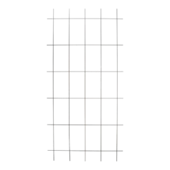 Nature - Metalen Klimrek Geplastificeerd Grijs H145x72,5cm