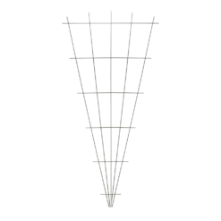 Nature - Metalen Klimrekv Geplastificeerd Groen H145x5/75cm