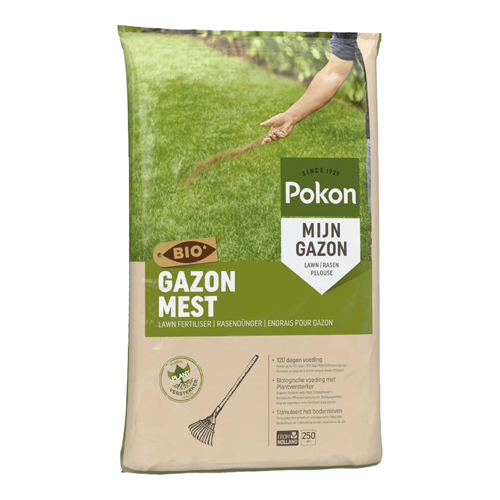 Pokon Bio Gazonmest 16,8kg Voor 250mu00b2 - Gazonmeststof 1 Pokon Bio Gazonmest 16,8kg Voor 250mu00b2 - Gazonmeststof