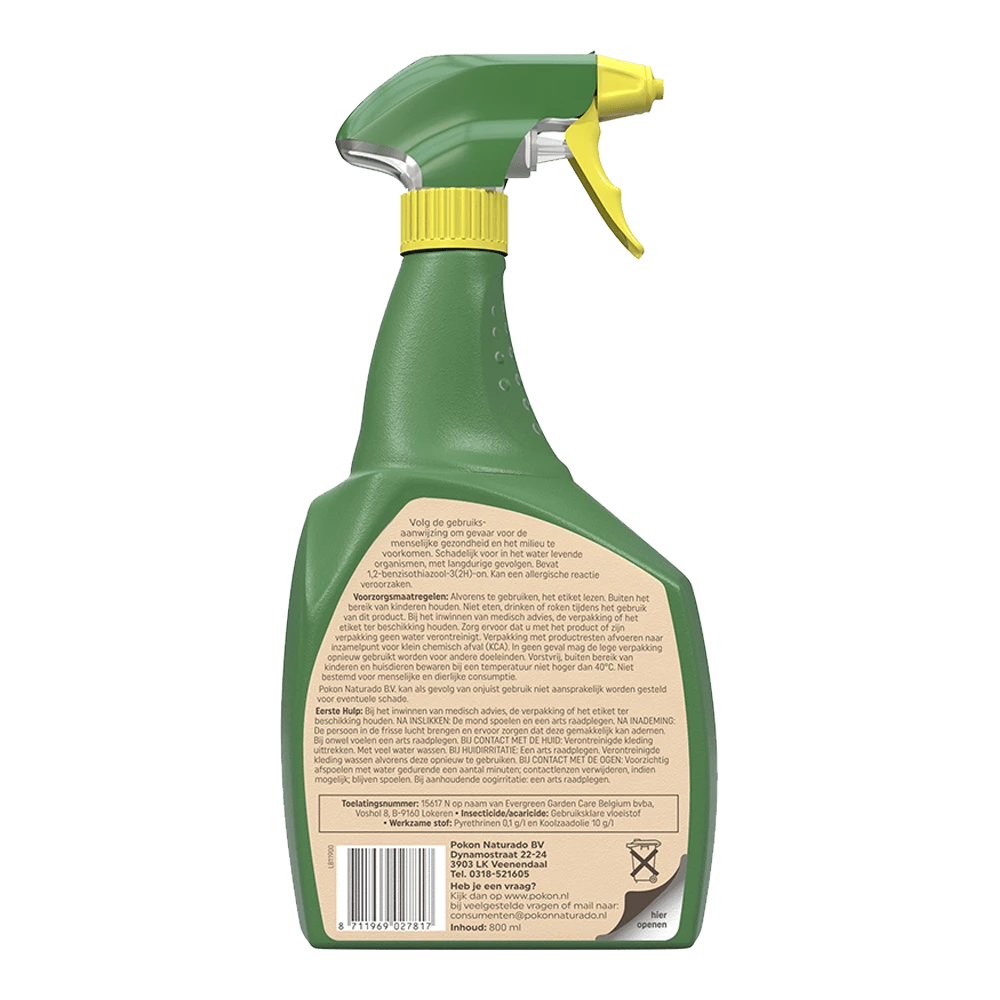 Pokon Bio Tegen Hardnekkige Insecten Polysect Spray 800ml - Insecten En Ongedierte 2 Pokon Bio Tegen Hardnekkige Insecten Polysect Spray 800ml - Insecten En Ongedierte - Afbeelding 2