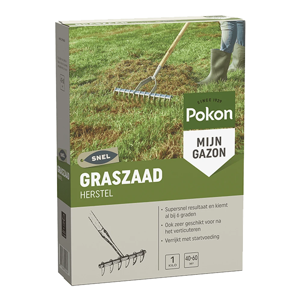 Pokon Graszaad Herstel 1kg - Graszaad 1 Pokon Graszaad Herstel 1kg - Graszaad