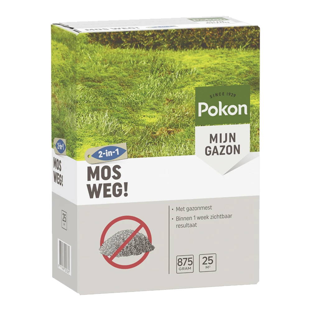 Pokon Mos Weg! 875gr Voor 25mu00b2 - Onkruid En Aanslag