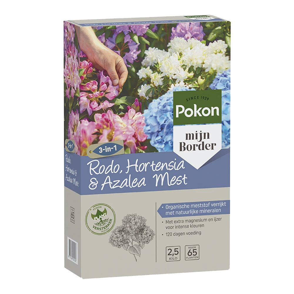 Pokon Rhododendron, Hortensia & Azalea Mest 2,5kg - Tuinplanten Voeding