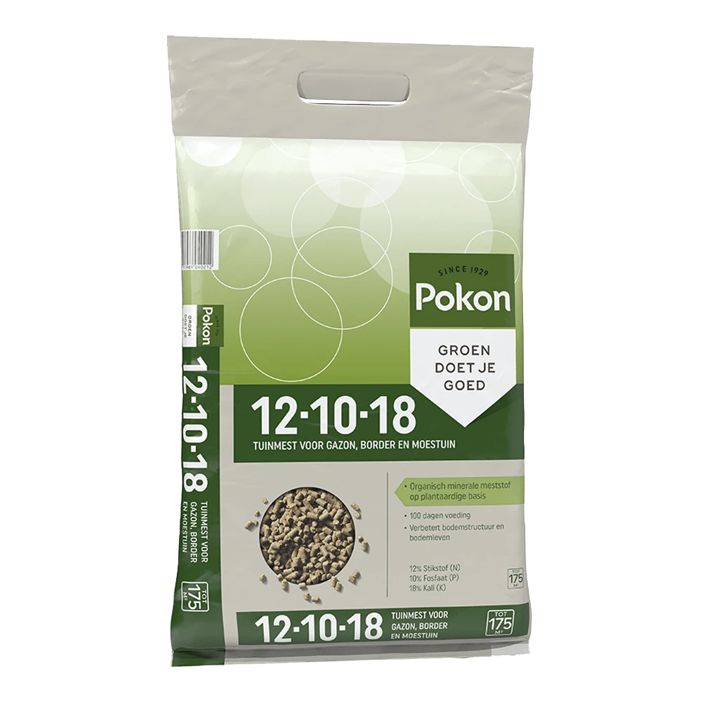 Pokon Tuinmest 12-10-18 6,75kg - Tuinplanten Voeding, Gazonmeststof