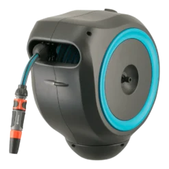 Wandslangenbox RollUp - S - 15m - Blauw - Gardena